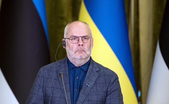 На фото: президент Эстонии Алар Карис