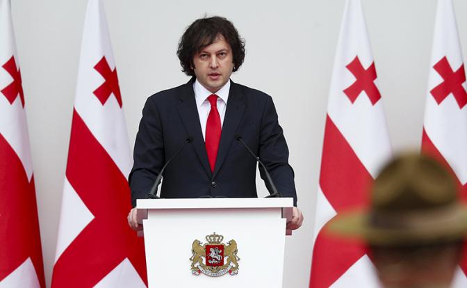 На фото: премьер-министр Грузии Ираклий Кобахидзе