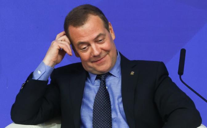 На фото: заместитель председателя Совета безопасности РФ Дмитрий Медведев