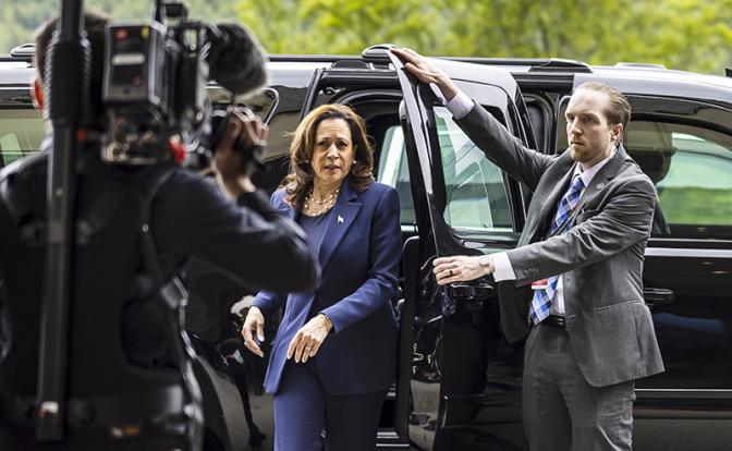 На фото: вице-президент США Камала Харрис