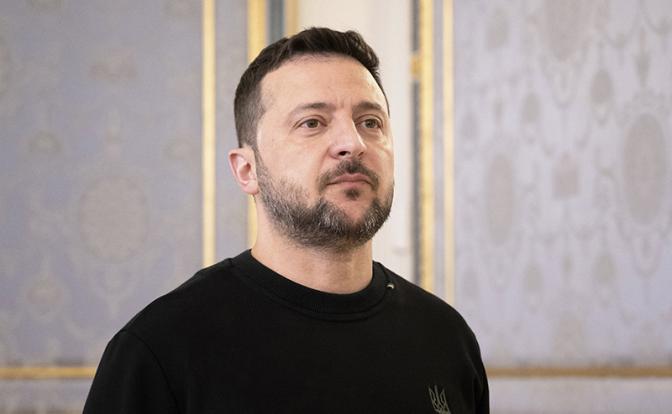 На фото: президент Украины Владимир Зеленский