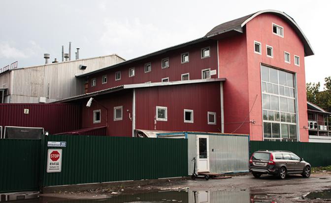 На фото: здание производства "Кухня на районе" в Москве