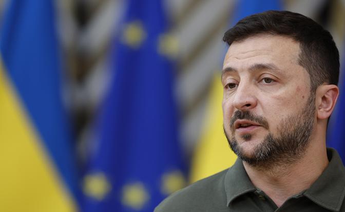 На фото: президент Украины Владимир Зеленский