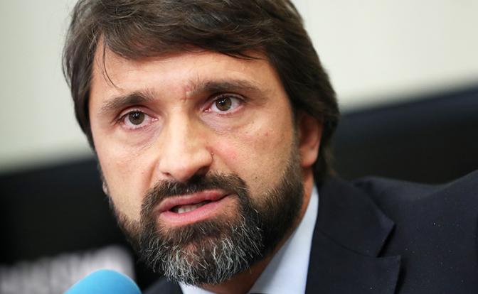 На фото: президент Федерации тяжелой атлетики России Максим Агапитов.