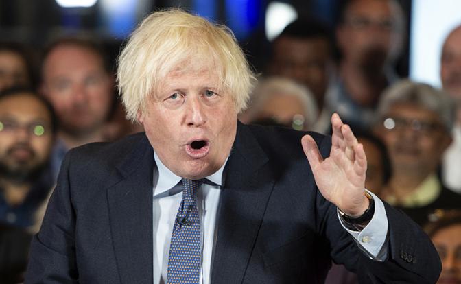 На фото: бывший премьер-миенистр Вликобритании Борис Джонсон