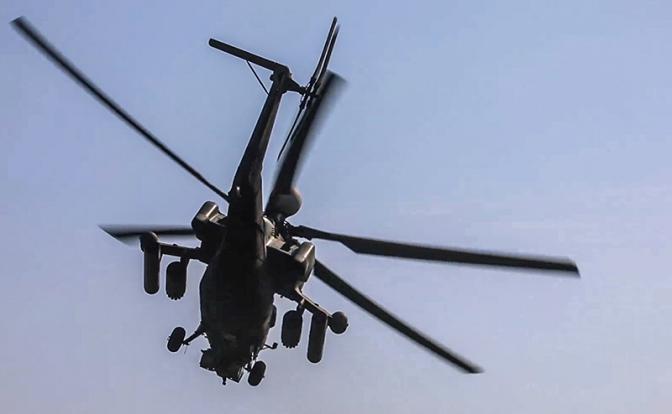 На фото: вертолет Ми-28. Архивное фото.