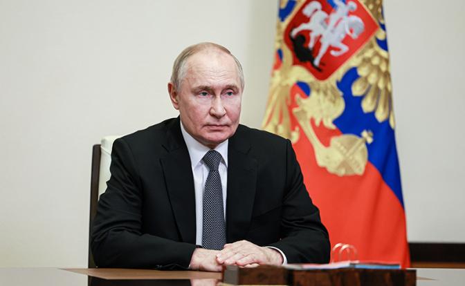 На фото: президент России Владимир Путин