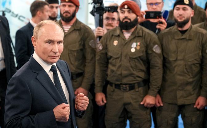 Рабочая поездка президента РФ Путина в Северо-Кавказский федеральный округ