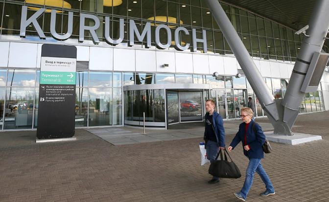На фото: международный аэропорт Курумоч в Самаре