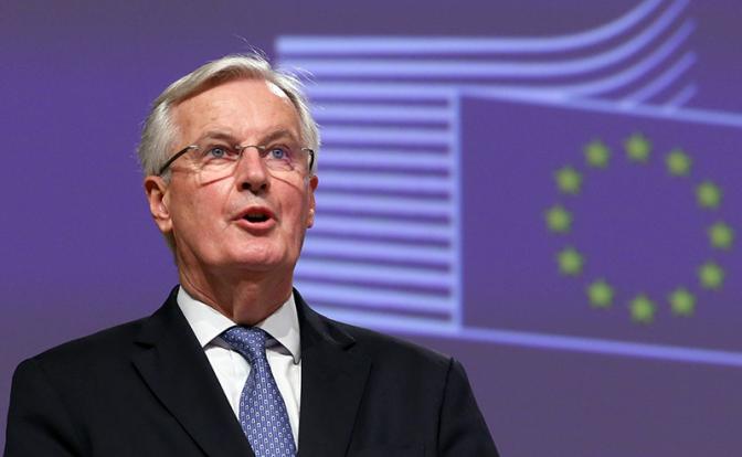 На фото: бывший глава МИД страны Мишель Барнье.