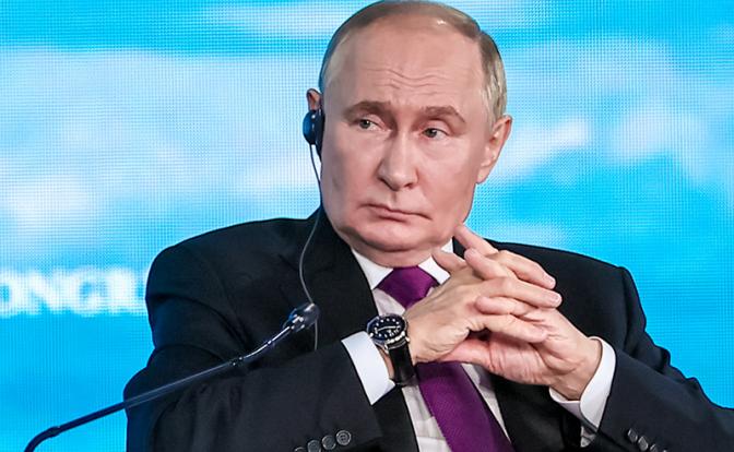 На фото: президент РФ Владимир Путин