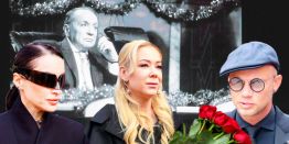 Родные, Эрнст с супругой, Канделаки, Якубович, Мизулина, венок от Путина: Кто еще простился с Александром Масляковым