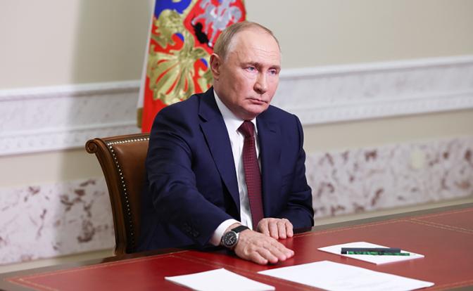 На фото: президент РФ Владимир Путин