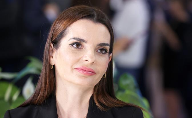 На фото: глава Гагаузской автономии Молдавии Евгения Гуцул