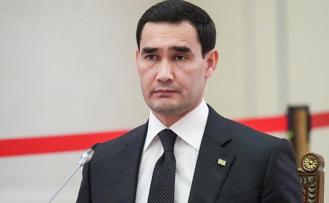 На фото: президент Туркменистана Сердар Бердымухамедов