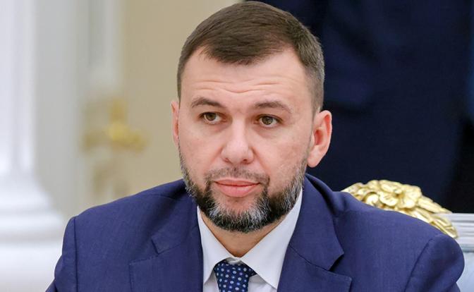 На фото: глава ДНР Денис Пушилин