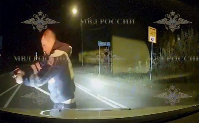 Стрельбу по полицейским открыли в Подольске