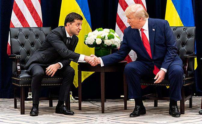 Зеленский поздравил Трампа с победой и заявил о принципах