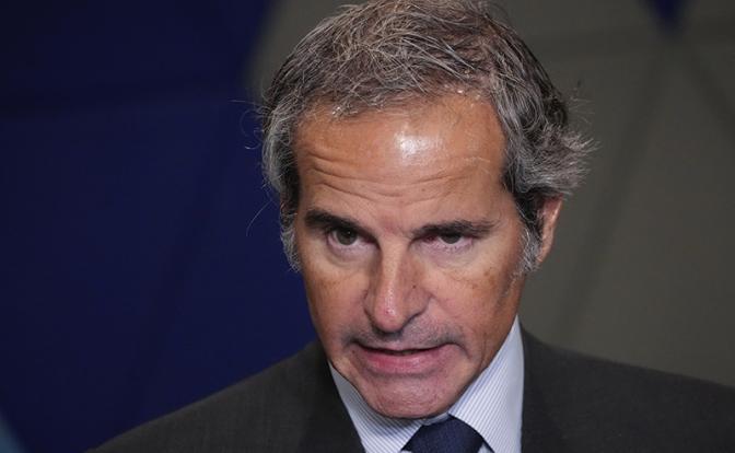 На фото: генеральный директор Международного агентства по атомной энергии (МАГАТЭ) Рафаэль Гросси