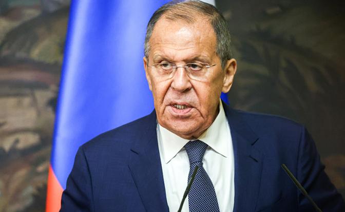 На фото: министр иностранных дел России Сергей Лавров