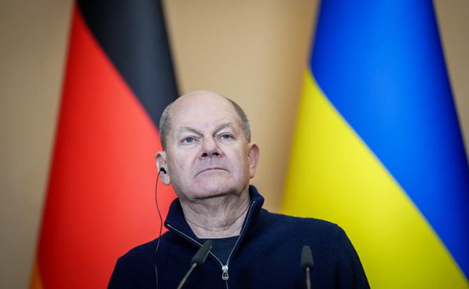 На фото: канцлер Германии Олаф Шольц