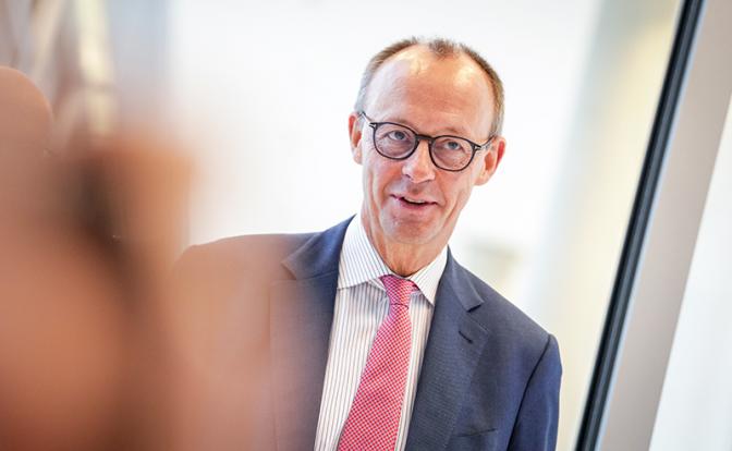 На фото: лидер германского оппозиционного Христианско-демократического союза Фридрих Мерц