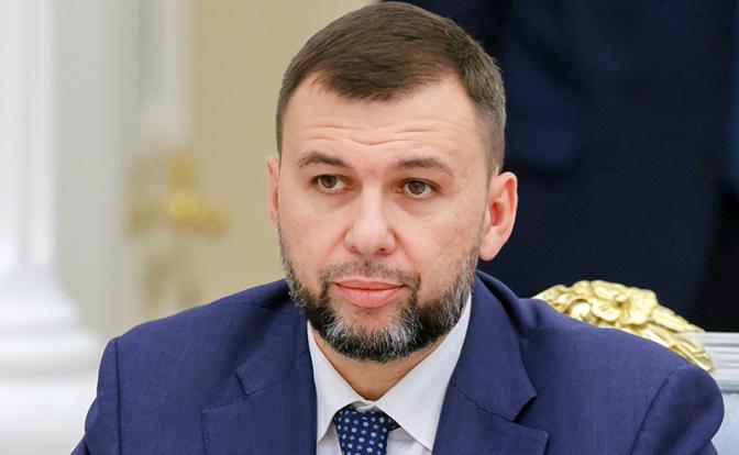 На фото: глава ДНР Денис Пушилин