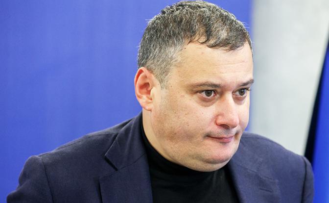 На фото: временно исполняющий обязанности губернатора Курской области Александр Хинштейн