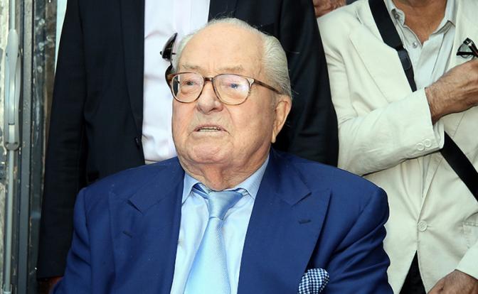 На фото: основатель партии «Национальный фронт» (сегодня «Национальное объединение») Жан-Мари Ле Пен