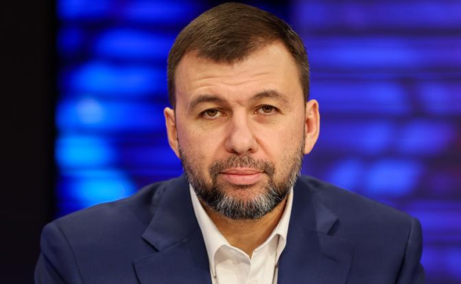 На фото: глава ДНР Денис Пушилин