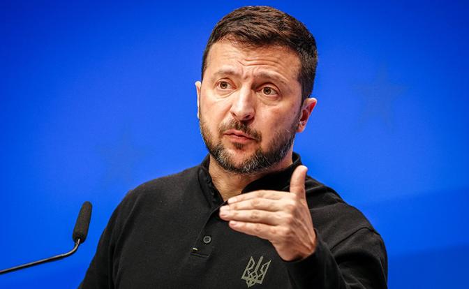 На фото: президент Украины Владимир Зеленский