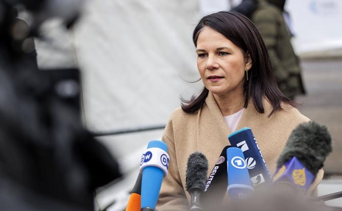 На фото: глава МИД ФРГ Анналена Бербок