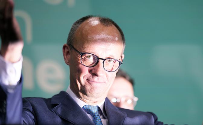 На фото: кандидат в канцлеры Германии Фридрих Мерц