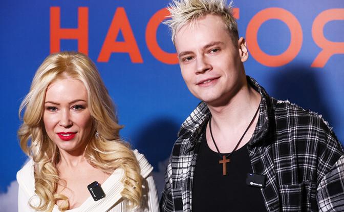 На фото: глава Лиги безопасного интернета Екатерина Мизулина и певец Shaman (Ярослав Дронов)