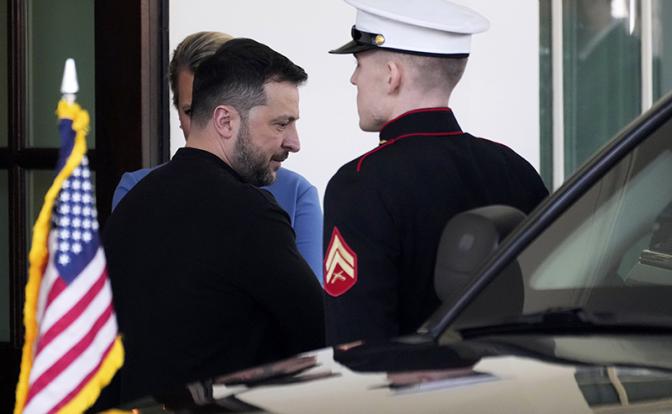 На фото: президент Украины Владимир Зеленский