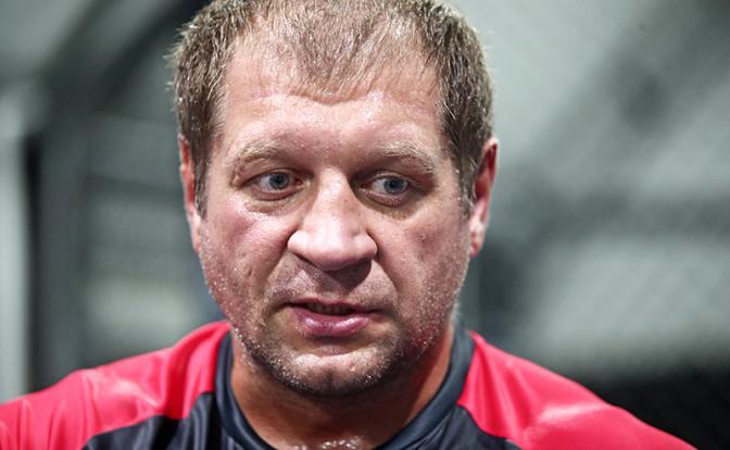 На фото: российский боец смешанного стиля (ММА) Александр Емельяненко