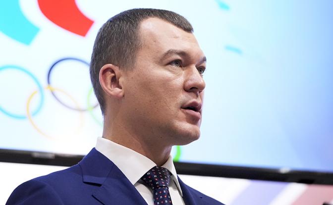 На фото: глава Олимпийского комитета РФ Михаил Дегтярёв.