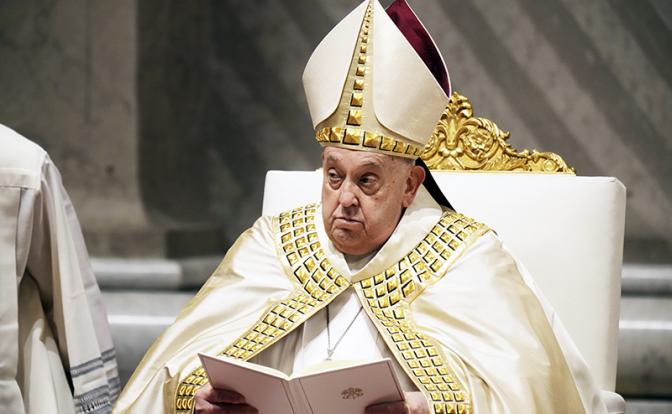 На фото: Папа Римский Франциск