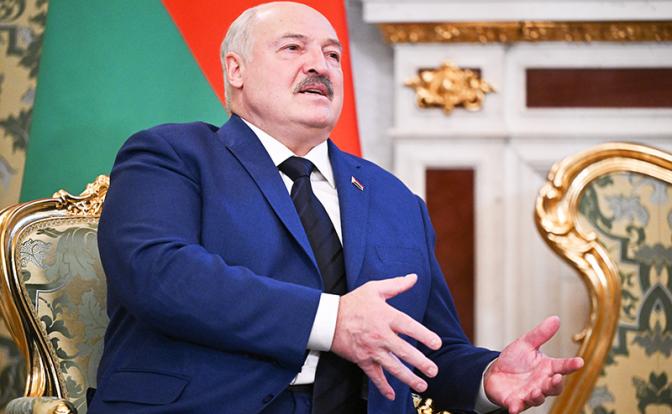 На фото: президент Белоруссии Александр Лукашенко .