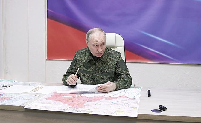 На фото: президент РФ Владимир Путин