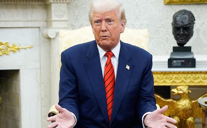 На фото: президент США Дональд Трамп