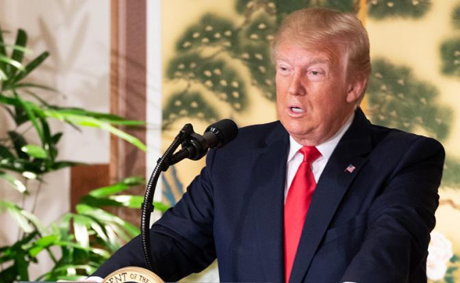 На фото: президент США Дональд Трамп