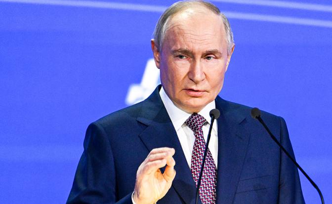 На фото: президент РФ Владимир Путин