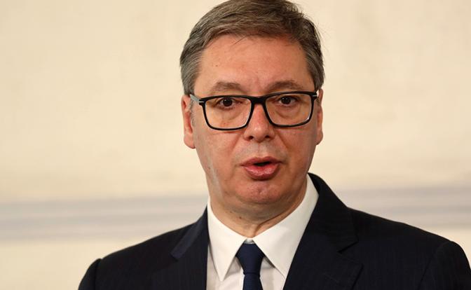 На фото: президент Сербии Александр Вучич