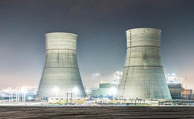 На фото: вид на территорию Курской АЭС