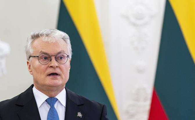 На фото: президент Литвы Гитанас Науседа