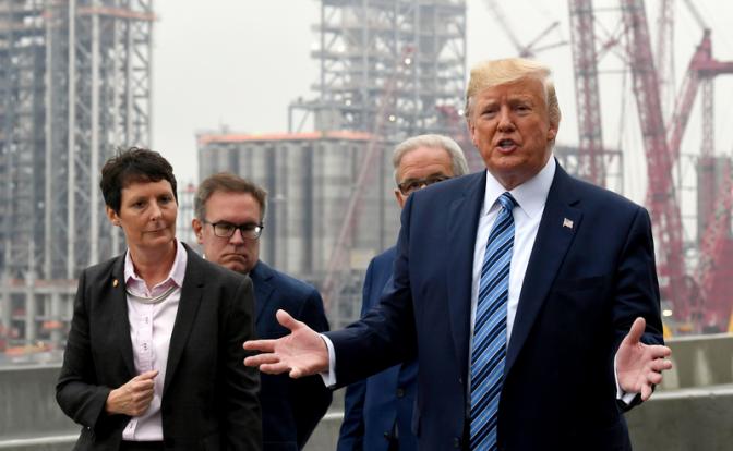 На фото: президент США Дональд Трамп.