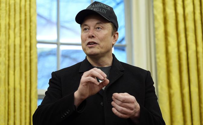 На фото: Илон Маск