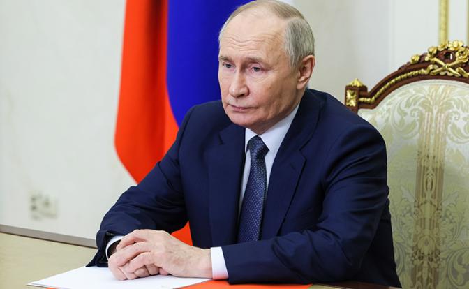 На фото: президент РФ Владимир Путин