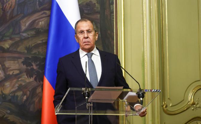 На фото: министр иностранных дел Сергей Лавров